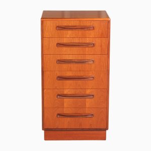 Mid-Century Fresco Chest of Six Drawers from G-Plan, 1960s