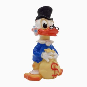 Scrooge with Sack Rubber Puppet by Ledraplastic for Walt Disney Production