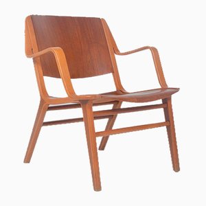 Danish Ax Chair attributed to Peter Hvidt & Orla Mølgaard Nielsen for Fritz Hansen, 1950s