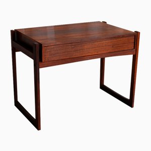 Danish Modern Rosewood Side Table with Drawer, 1960s
