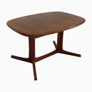 Vintage Danish Oval Extendable Dining Table from Dyrlund
