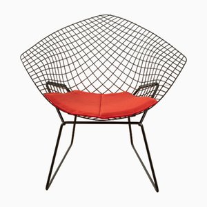 Chaise Bertoia Diamond par Harry Bertoia pour Knoll, 1940s