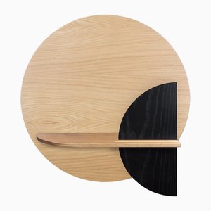 Alba M Wall Shelf in Oak by Daniel García Sánchez for Woodendot