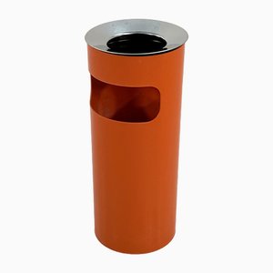 Model 4610 Orange Umbrella Stand by Gino Colombini for Kartell, 1970s