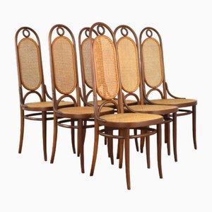 Vintage Dining Chairs by Michael Thonet for Thonet, 1979, Set of 4