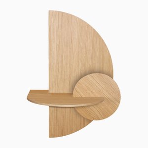 Alba L Nightstand in Oak by Daniel García Sánchez for Woodendot