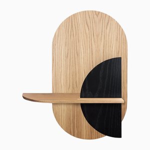 Alba M Wall Shelf in Oak by Daniel García Sánchez for Woodendot