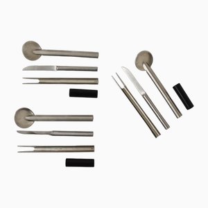 Posate da viaggio di Carla Nencioni e Armando Moleri per Zani, 1971, set di 3