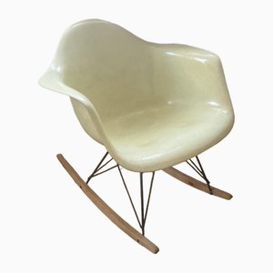 Charles Eames Zenith Rar Rocker Chair First Edition Rope Edge by Charles & Ray Eames for Herman Miller, 1950s