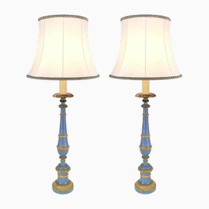 Antique Table Lamps, Early 19th Century, Set of 2