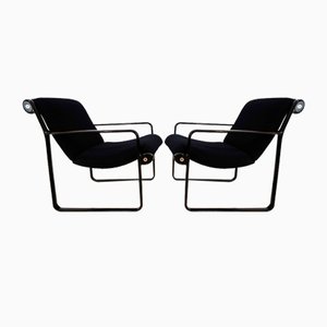 Sling Lounge Chairs by Hannah & Morrison for Knoll, Set of 2