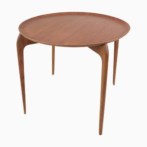 Side Table in Teak by Svend Willumsen & H Engholm attributed to Fritz Hansen, 1950s