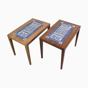 Model 34A Side Tables in Rosewood by Severin Hansen, 1960s, Set of 2