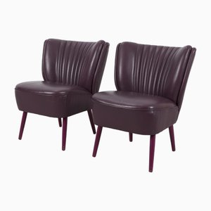 Vintage Cocktail Armchairs, Set of 2
