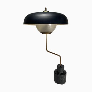 Monumental Mikado Table Lamp in Brass by Luigi Caccia Domini for Azucena, Italy, 1963