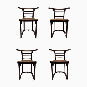 Chair Mod. Bat attributed to Josef Hoffmann for Thonet, 1890s