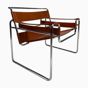 Fauteuil Wassily attribué à Marcel Breuer pour Gavina, 1970s