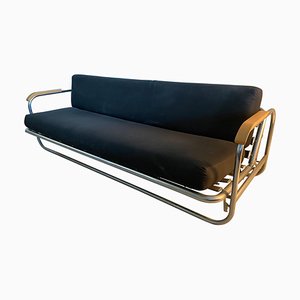 Sofá cama vintage de Alvar Aalto, años 40
