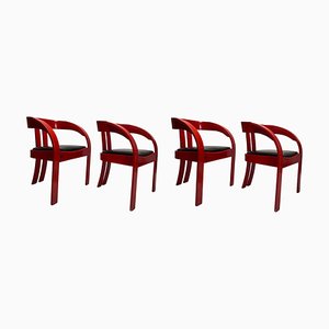 Elisa Armchairs by Giovanni Battista Bassi, 1960s, Set of 4