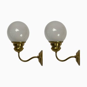 LP1 Wall Lamps from Azucena, 1950s, Set of 8