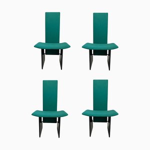 Italian Chairs by Kazuhide Takahama for Gavina, 1980, Set of 4