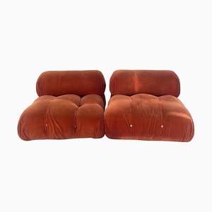 Set of Camaleonda Lounge Chairs by Mario Bellini for B&B Italia, 1970s