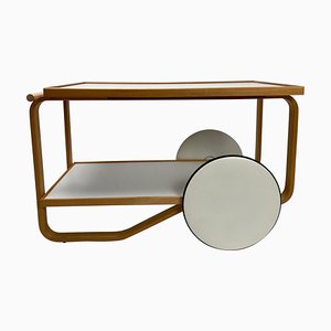 Carrello di servizio 901 di Alvar Aalto per Artek Finland, anni '60