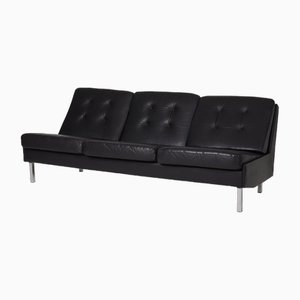 Three-Seater Leather Sofa