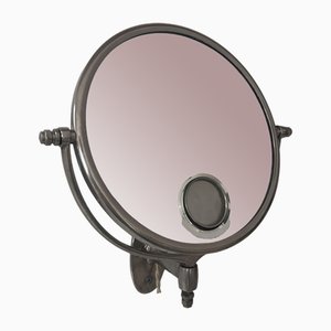 Erhellender Vintage Spiegel aus Chrom, 1930er