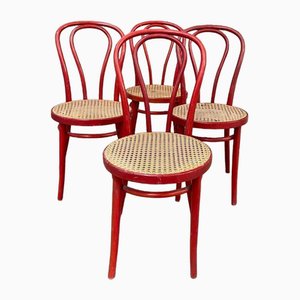 Mid-Century Modern Bent Chairs, 1960s, Set of 4