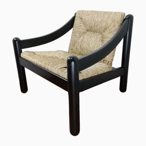 Vintage Italian 930 Armchair by Vico Magistrettis for Cassina, 1960s