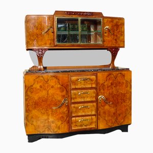 Grand Buffet Art Déco en Noyer, 1930s