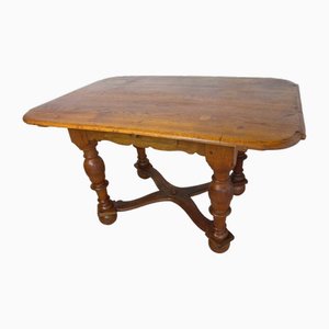 Baroque Table Desk in Oak, 1800s