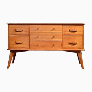 Credenza Mid-Century in teak di Maple & Co., anni '60