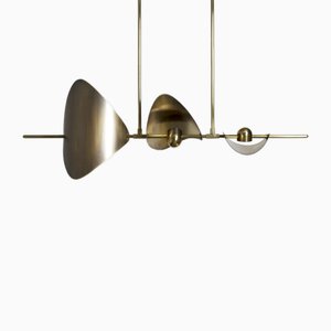 Large Bonnie Config 3 Led Hanging Lamp by Ovature Studios