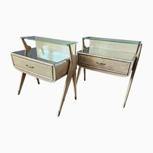 Bedside Tables attributed to Ico & Luisa Parisi, 1950s, Set of 2