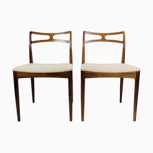 Model 94 Chairs in Rosewood by Johannes Andersen, 1960s, Set of 2