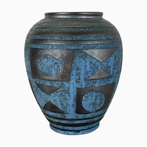 Fat Lava Ceramic Ankara Vase attributed to Heinz Siery Carstens Tönnieshof, Germany, 1960s