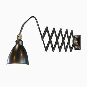 Industrial Wall Mounted Scissor Lamp by Agi, 1930s