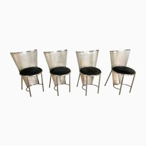 Sevilla Chairs by Frans Van Praet for Belgo Chrom, 1992, Set of 4