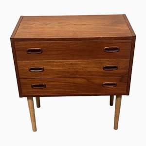 Commode à Tiroirs en Placage de Teck, Danemark, 1960s