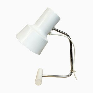 Lámpara de mesa blanca de Josef Hurka para Napako, años 70