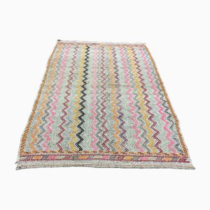 Tapis Kilim Géométrique Coloré, 1960s