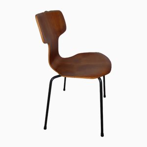 Vintage-Mod. 3103 Stuhl von Arne Jacobsen für Fritz Hansen, 1950