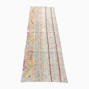 Tappeto Kilim Runner a righe, anni '60