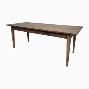 Antique Table in Chestnut, 1890s