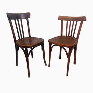 Chaises de Bistrot de Baumann, 1890s, Set de 12