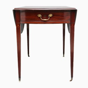18th Century Mahogany Oval Pembroke Table, 1780s