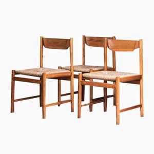 Side Chairs in the style of Vico Magistretti, Italy, 1980s, Set of 3