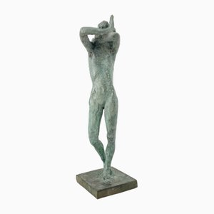 Olga Prokop-Misniakiewicz, Una mujer, Escultura de bronce, 2022